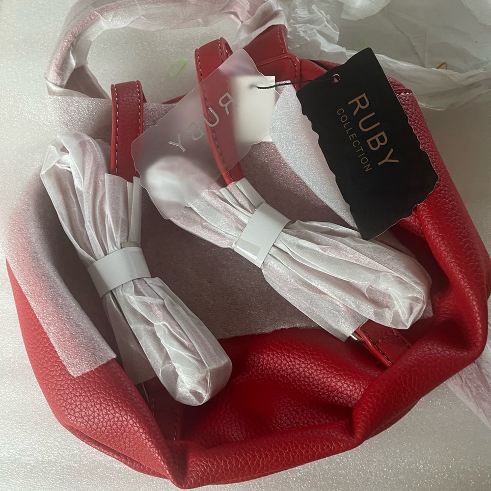 Ruby Collection Red Handbag NWT - image 1